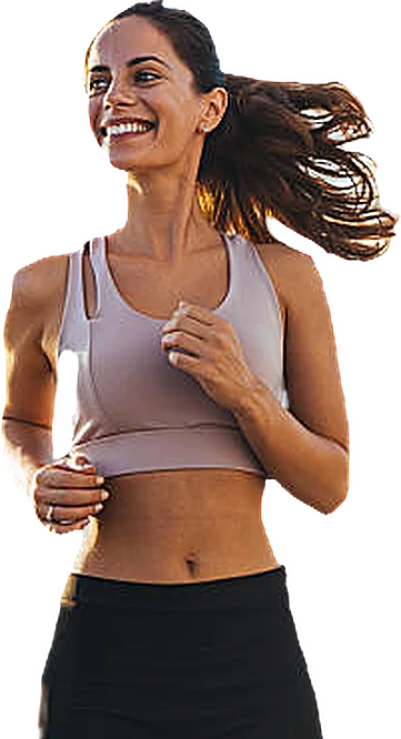 A healthy young woman with instant issue coverage
