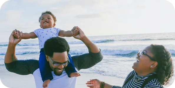 Family protected by life insurance